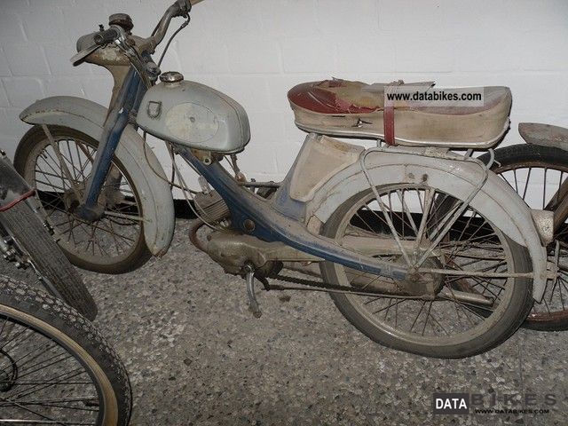 1963 NSU  Quickly Motorcycle Motor-assisted Bicycle/Small Moped photo