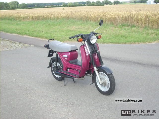 1996 Simson  Roller, SR 50/1, 12 volts, 4-speed Motorcycle Scooter photo