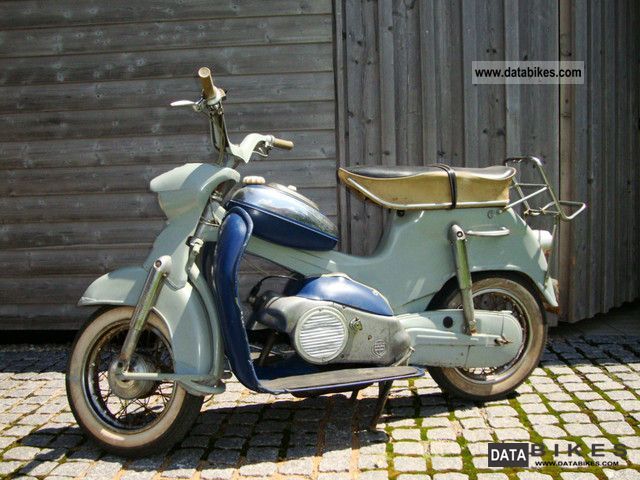 1962 Puch  DS 50 Motorcycle Motor-assisted Bicycle/Small Moped photo