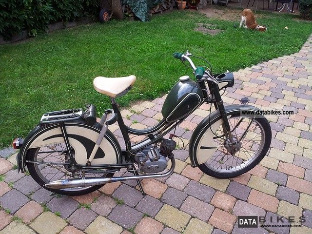 1953 Sachs  Miele Motorcycle Motor-assisted Bicycle/Small Moped photo