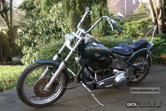 1952 Harley Davidson  Star frame Motorcycle Chopper/Cruiser photo