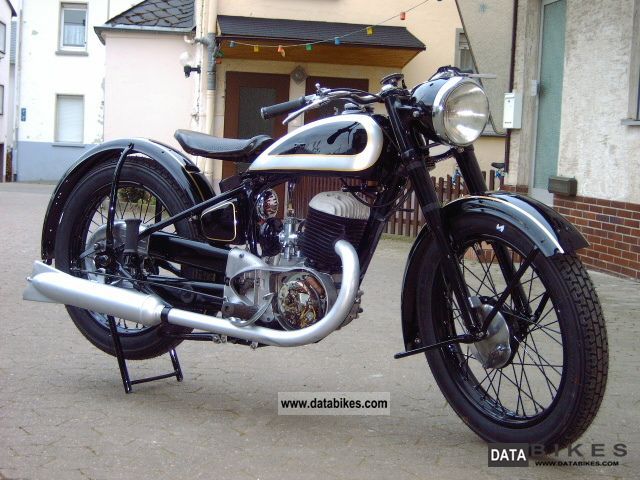 Triumph  BDG 250 1950 Vintage, Classic and Old Bikes photo