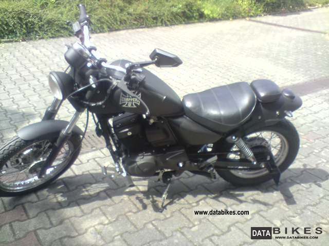 1996 SYM  OLD SCHOOL husky Motorcycle Chopper/Cruiser photo