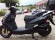 2012 Daelim  Otello 125 FI ``` Midnight with top case / / ACTION! Motorcycle Scooter photo 2