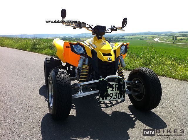 2009 Bombardier  CAN AM DS 450 QUAD / ATV Motorcycle Quad photo