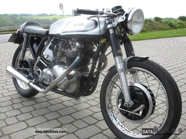 Norton  500 Dominator cafe racer 1961 Vintage, Classic and Old Bikes photo