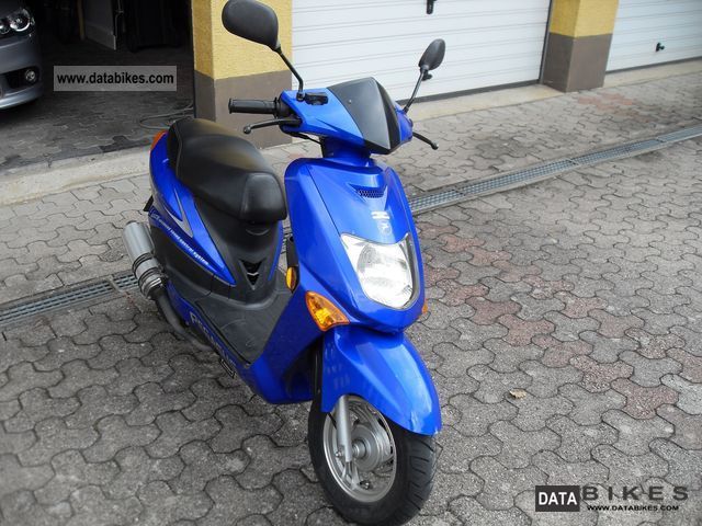 2009 Pegasus  50L Blue Motorcycle Scooter photo