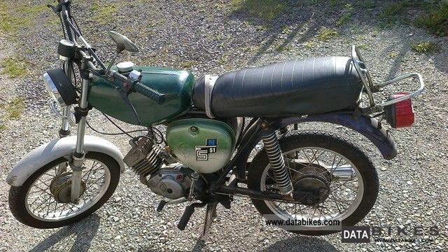 1984 Simson  51N Motorcycle Motor-assisted Bicycle/Small Moped photo