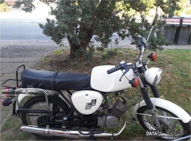 1978 Simson  S 50 B 1 Motorcycle Motor-assisted Bicycle/Small Moped photo