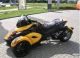 2008 Can Am  RS, SM 5 ABS / catalyst gasoline yellow belt Motorcycle Trike photo 1