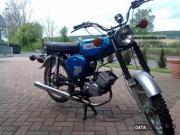 Simson  S50/51 1977 Vintage, Classic and Old Bikes photo