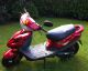 2002 Adly  Silverfox 50cc, neat red / gray, good Motorcycle Scooter photo 1
