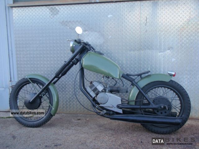 Puch  M50 Moped Chopper 1973 Vintage, Classic and Old Bikes photo