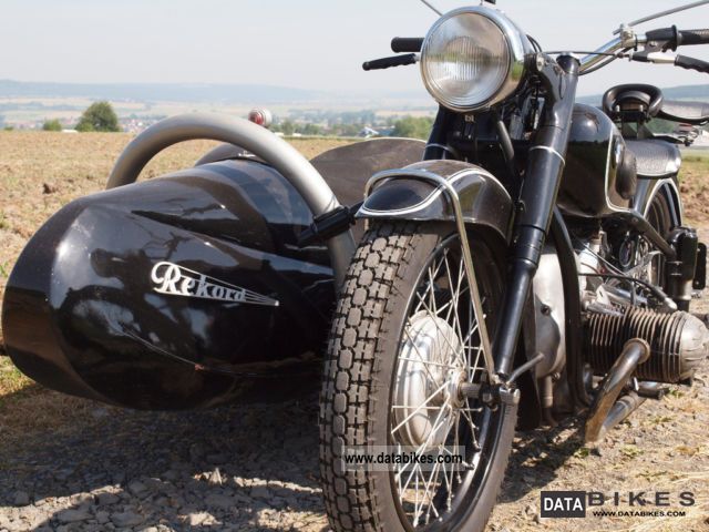 1951 BMW  R 67 Motorcycle Combination/Sidecar photo