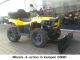 2012 Cectek  Gladiator 500 EFI 4x4, LOF T5 yellow snow plow Motorcycle Quad photo 1