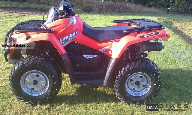 2008 Can Am  Bombardier Outlander Motorcycle Quad photo
