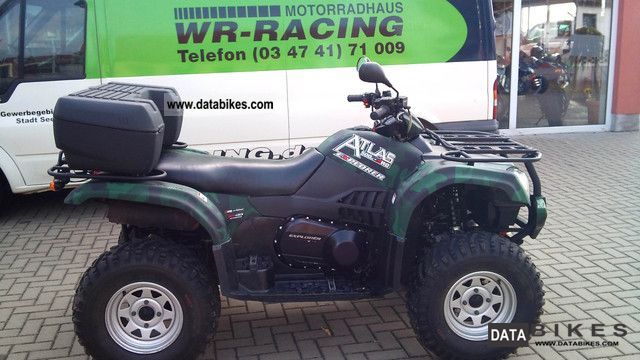 2010 Explorer  CF MOTO Atlas 500 4X4 Motorcycle Quad photo