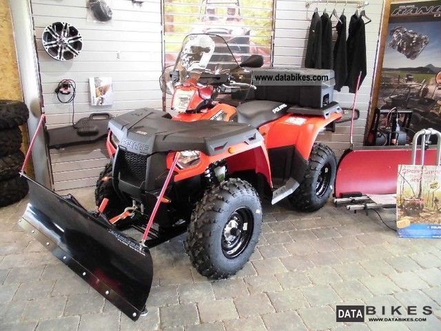 2012 Polaris  500 HO Forest Winter Special LOF Motorcycle Quad photo