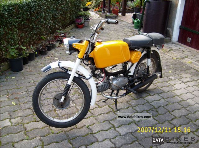 1973 Jawa  Mustang Motorcycle Motor-assisted Bicycle/Small Moped photo