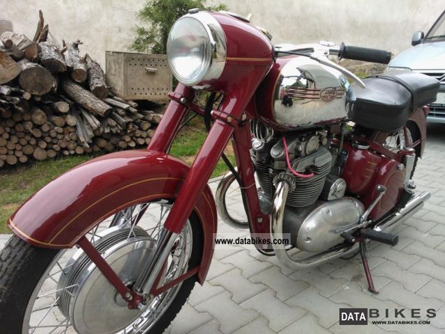 Jawa  500 OHC 1957 Vintage, Classic and Old Bikes photo