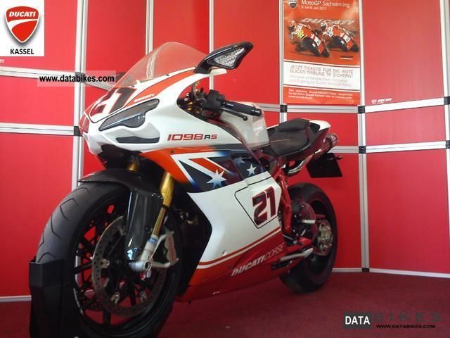 2012 Ducati  1098 R TROY BAYLISS Ltd. No. 268/500 Motorcycle Sports/Super Sports Bike photo