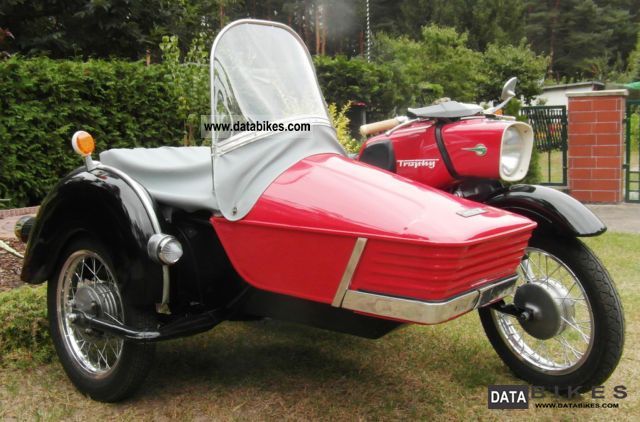 1970 Mz  ES 250/2 Trophy Motorcycle Combination/Sidecar photo