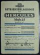 1965 Hercules  221 MF 25 moped Motorcycle Motor-assisted Bicycle/Small Moped photo 3