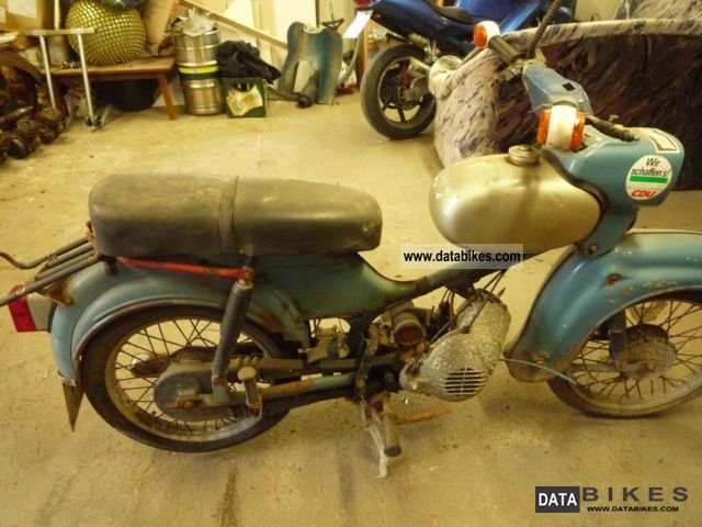 1980 Simson  Star Motorcycle Motor-assisted Bicycle/Small Moped photo