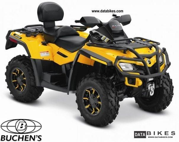 2012 Can Am  Outlander 800 MAX XT Motorcycle Quad photo