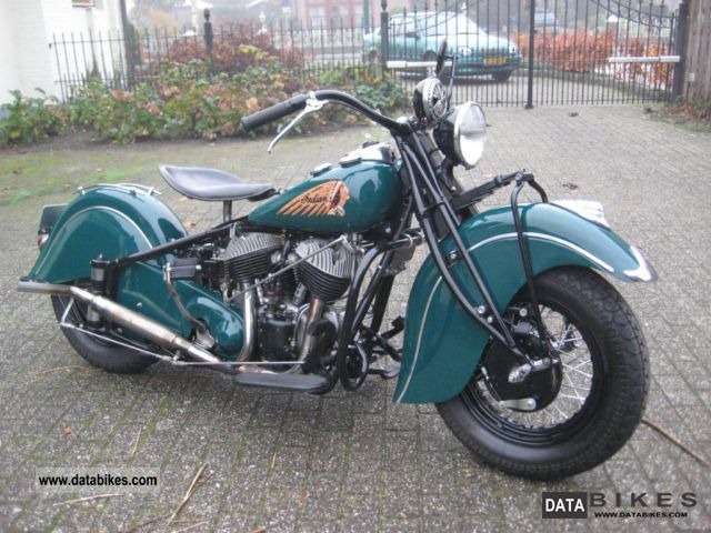 Indian  Chief 1941 1944 Vintage, Classic and Old Bikes photo