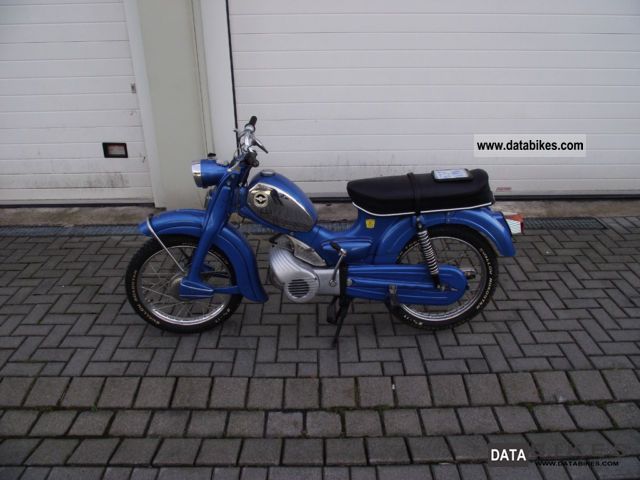 1975 Zundapp  Zündapp Super Model C50 441 01 Motorcycle Motor-assisted Bicycle/Small Moped photo