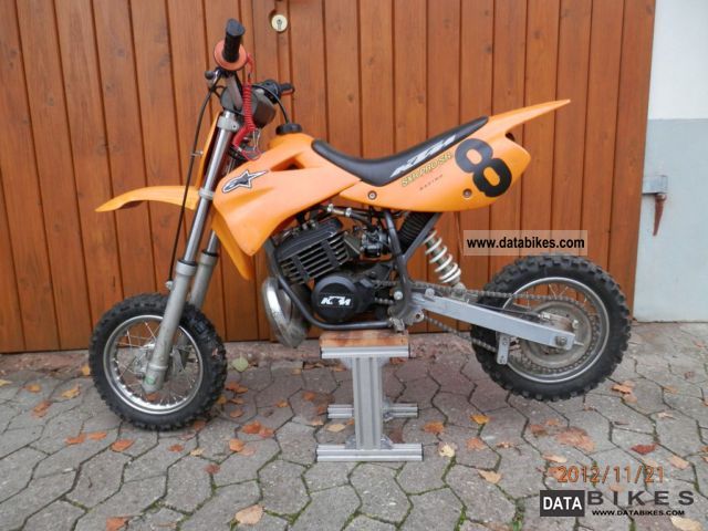 1998 KTM  SXR 50 per senior Motorcycle Rally/Cross photo