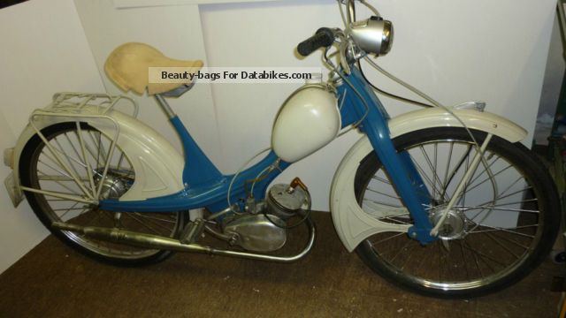 1960 NSU  Quickly Motorcycle Motor-assisted Bicycle/Small Moped photo