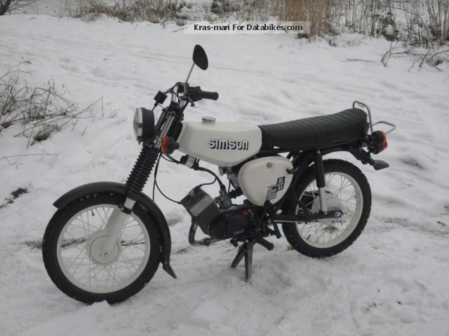 1978 Simson  S 60 Sports Motorcycle Motor-assisted Bicycle/Small Moped photo
