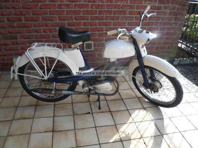 1964 NSU  Quickly Motorcycle Motor-assisted Bicycle/Small Moped photo