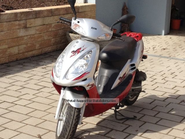 2010 SYM  Red Devil Motorcycle Scooter photo