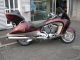 2010 VICTORY  Vision Tour red metallic projectionist Motorcycle Chopper/Cruiser photo 2