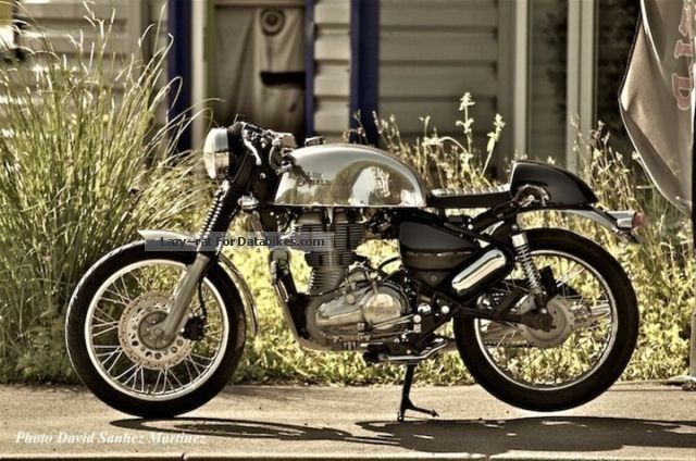 2012 Royal Enfield  EFI Bullet Café Racer Motorcycle Motorcycle photo