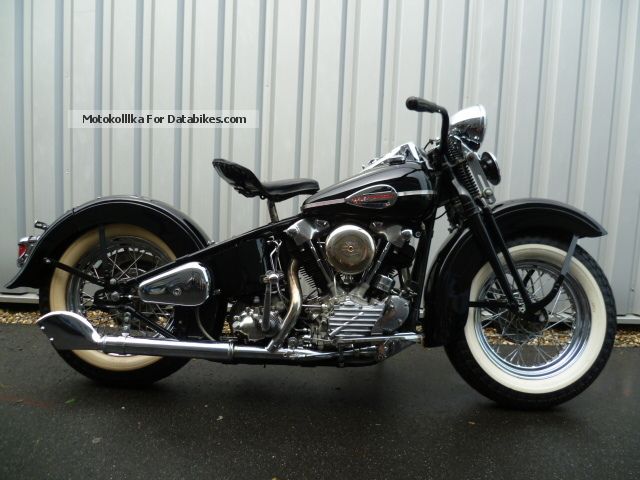 1940 Harley Davidson  Harley-Davidson Knucklehead EL 1000 Motorcycle Chopper/Cruiser photo