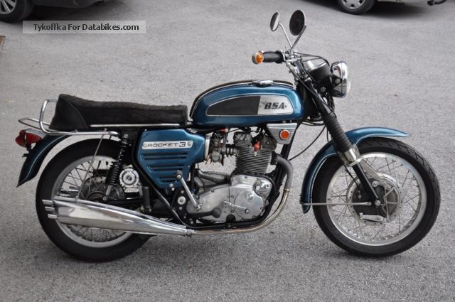 BSA  Rocket 3 1969 Vintage, Classic and Old Bikes photo