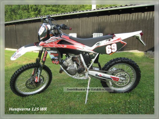 2008 Husqvarna  125 WR Motorcycle Enduro/Touring Enduro photo