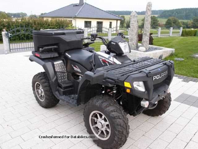 2010 Polaris  SPORTSMAN 500 X2 - INCL CASE - TOPZUSTAND Motorcycle Quad photo