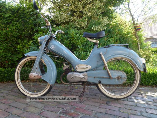 1958 DKW  Hummel Motorcycle Motor-assisted Bicycle/Small Moped photo