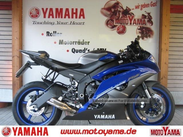 2013 Yamaha  YZF-R6 2013 Race Blue v.Extras TOP + KD + + Guarantee! Motorcycle Sports/Super Sports Bike photo
