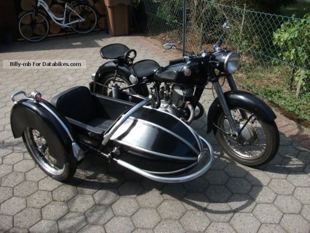 Other  Victoria KR 26 N, Bender sidecar 1955 Vintage, Classic and Old Bikes photo