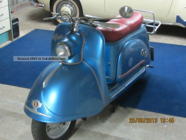 1956 Other  Goggo / glass Motorcycle Scooter photo