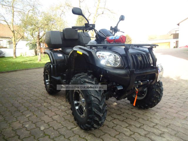 2011 CFMOTO  Atlas 500 4x4 snow plow Motorcycle Quad photo