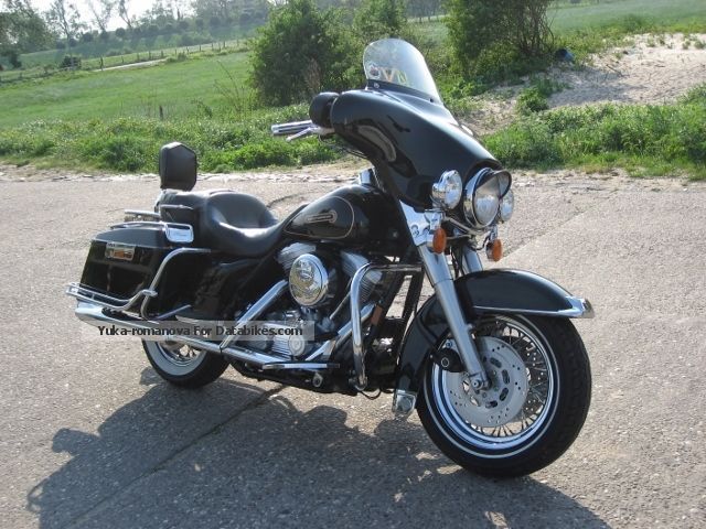 1998 Harley Davidson  Harley-Davidson FLHT Electra Glide not a U.S. import German Mod Motorcycle Tourer photo