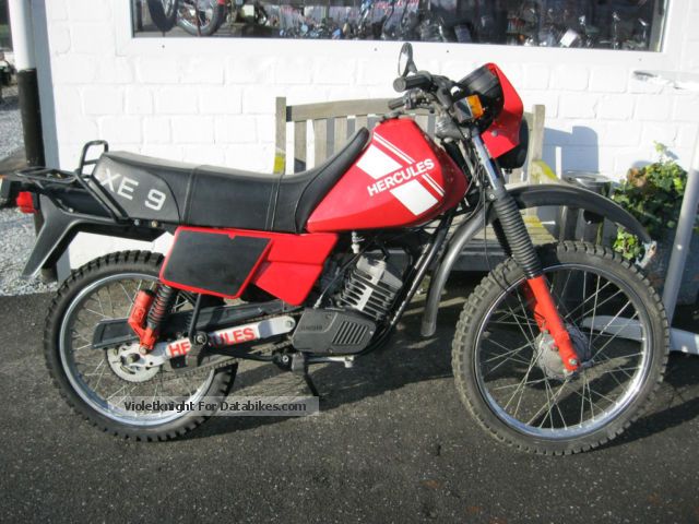 1984 Hercules  80 X9 Motorcycle Enduro/Touring Enduro photo