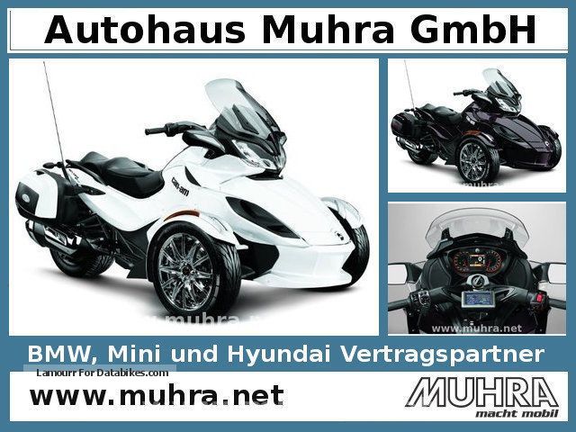 2013 Can Am  Spyder ST LTD/Limited/2, 99% Motorcycle Motorcycle photo